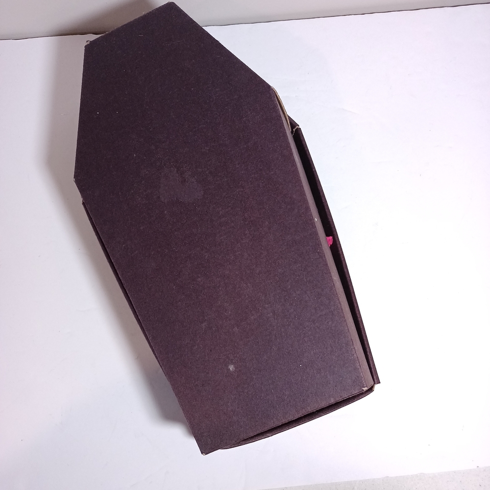 Gothic Doll with Coffin Box  Black and Purple Repaint Lalaloopsy Custom - Picture 9 of 9